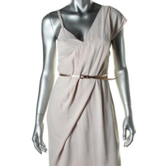 French Connection Pink/Blush 1 w Rose Gold Belt - Picture 3 of 6